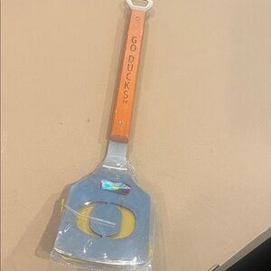 Go Ducks Metal Spatula with Wooden Handle